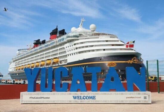 Crucero Disney Magic atraca en Yucatán por primera vez en 20 años