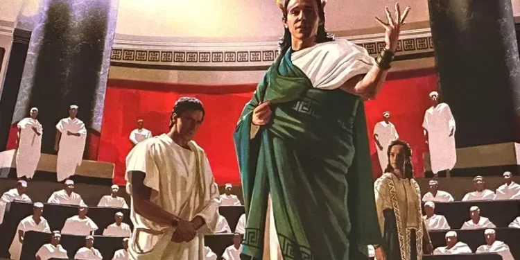 Desde Roma hasta el Viejo Oeste: Artes conceptuales muestran las ideas descartadas para los viajes por la historia de Loki en su serie