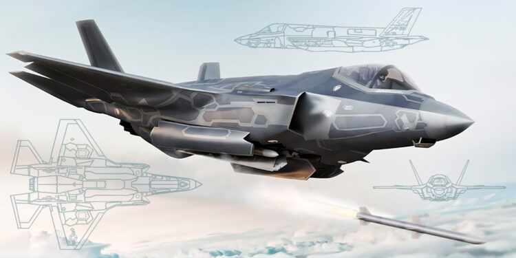 El F-35 furtivo de quinta generación