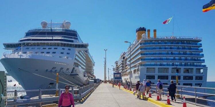 Este sábado arribarán dos nuevos cruceros a Puerto Madryn 