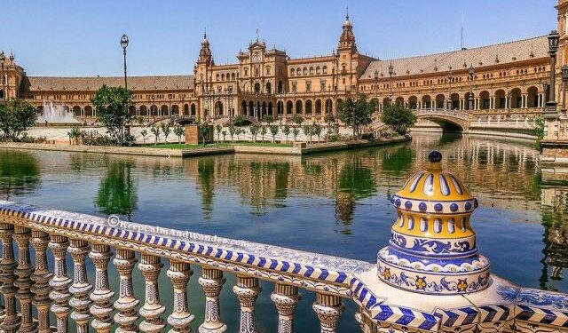 La plaza España de Sevilla