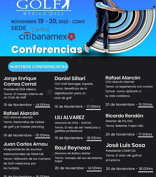 ¡Expogolf México, el parte aguas entre un antes y un después del golf en nuestro país!