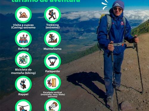 El turismo de aventura incluye diversas actividades. (Foto: Inguat)