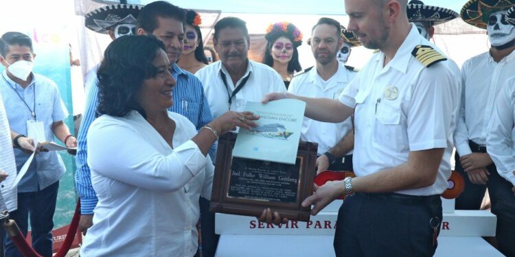 Llegada de cruceros, resultado de gestiones gobierno de Acapulco: Abelina