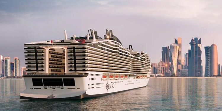 Llegan los cruceros que alojarán fanáticos durante el Mundial de Qatar