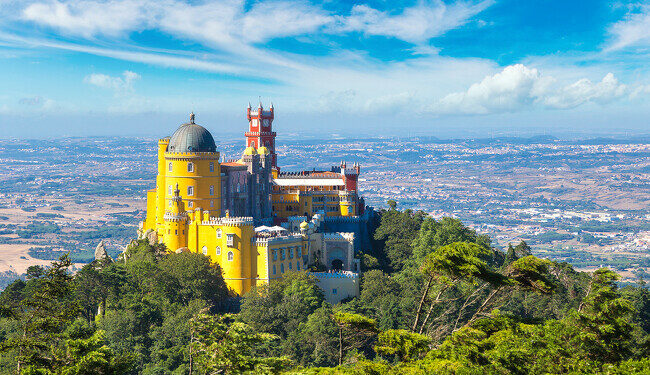 Sintra es hogar de algunas de las obras de artes arquitectónicas más importantes de Portugal