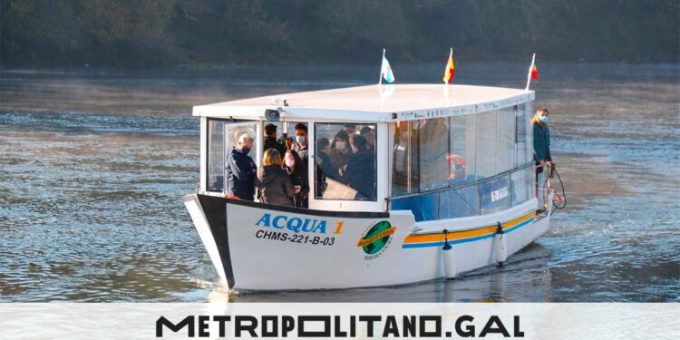 Los viajes gratuitos por el río Miño cierra su temporada con 5.400 participantes