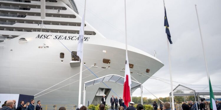 MSC Cruceros celebra la entrega del MSC Seascape, su nuevo buque insignia