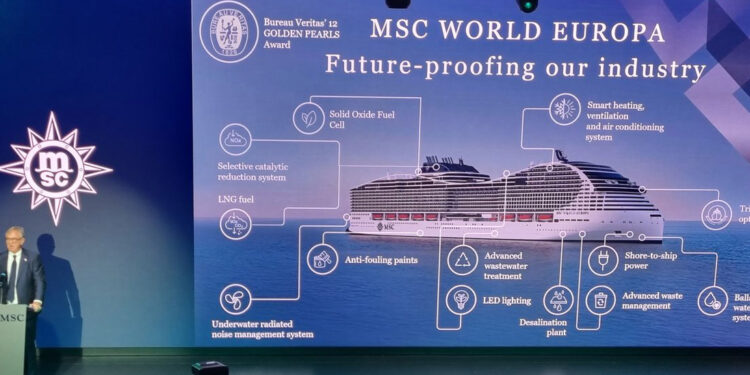 MSC Cruceros desembarca en Doha con su buque más innovador y sostenible