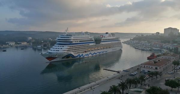 Maó cierra la temporada de cruceros confirmando la recuperación del sector