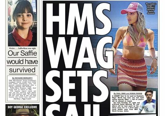 Mundial 2022 Qatar: El "palacio flotante" de las WAG's de Inglaterra durante el Mundial: los futbolistas estn vetados