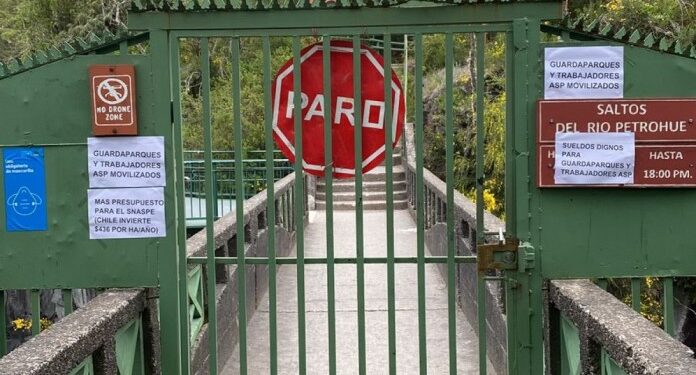 Preocupación en Industria Turística local por paro de Guardaparques 