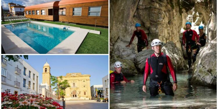 Puenting en Algodonales, tren hotel en Olvera y Chiclana destino de excelencia - Málaga