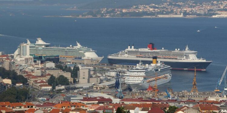 Quíntuple escala inédita en Vigo