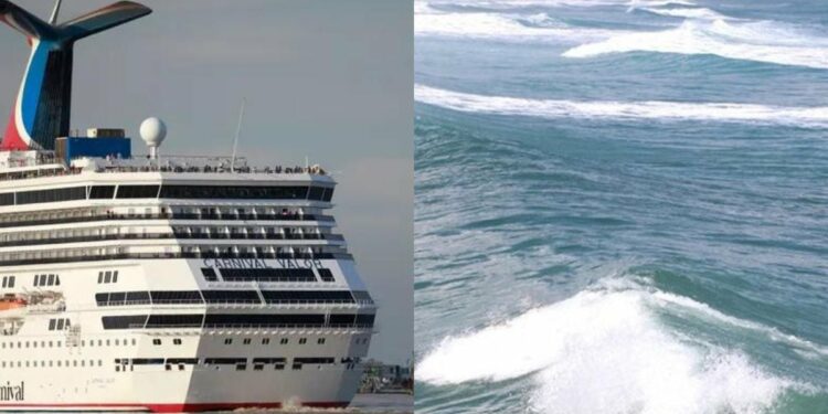 Sobrevivió más de 15 horas en el agua tras caer de un crucero