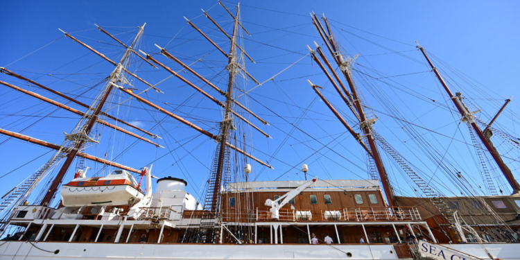 Imagen del Velero Sea Cloud. / Toni Hernández