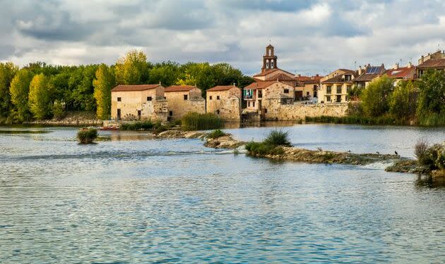 Aceñas de Olivares, cerca de la ciudad de Zamora.