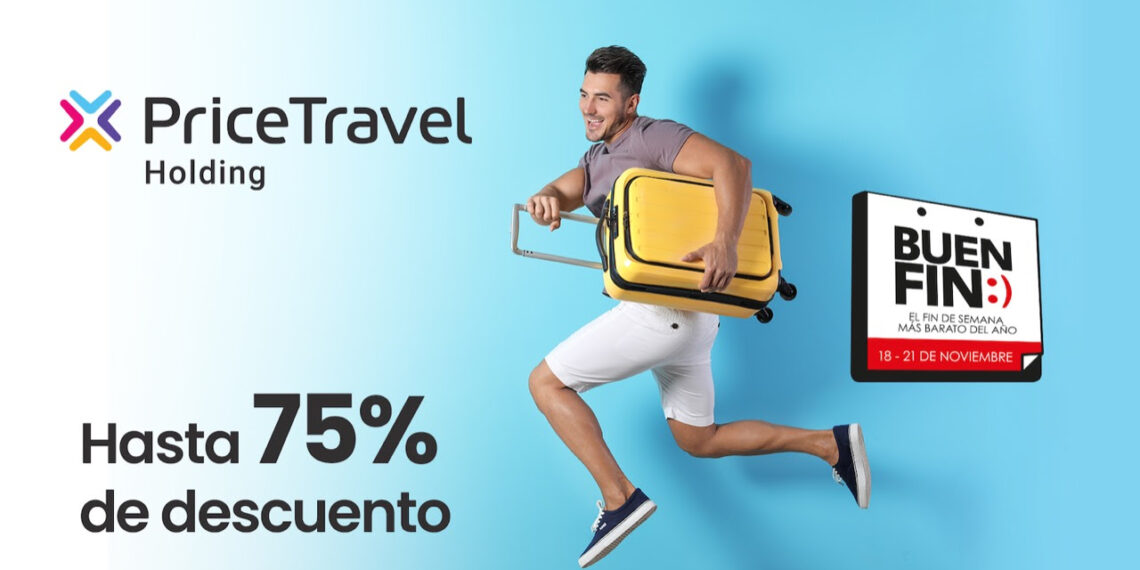 Pricetravel Holding ofrece los mejores descuentos para el buen fin