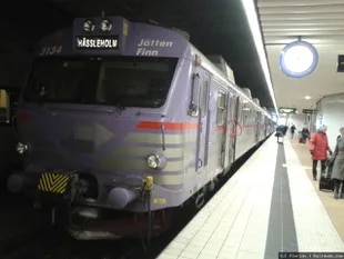 La estación de Hässelholm, Suecia