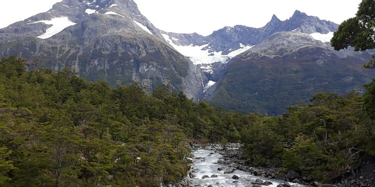 Parque Nacional Los Glaciares y sus montañas.