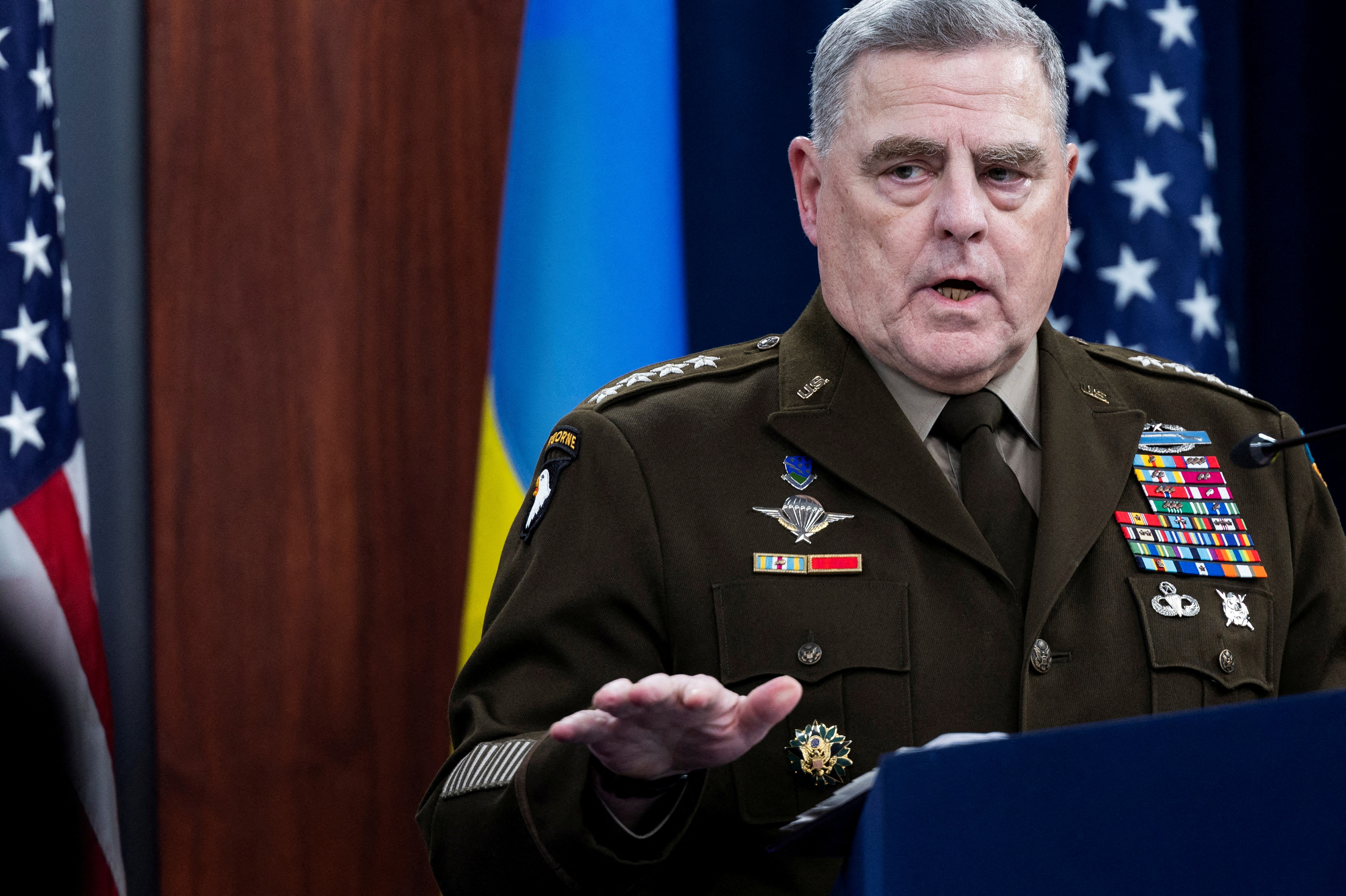 El jefe del Estado Mayor Conjunto de Estados Unidos, Mark Milley