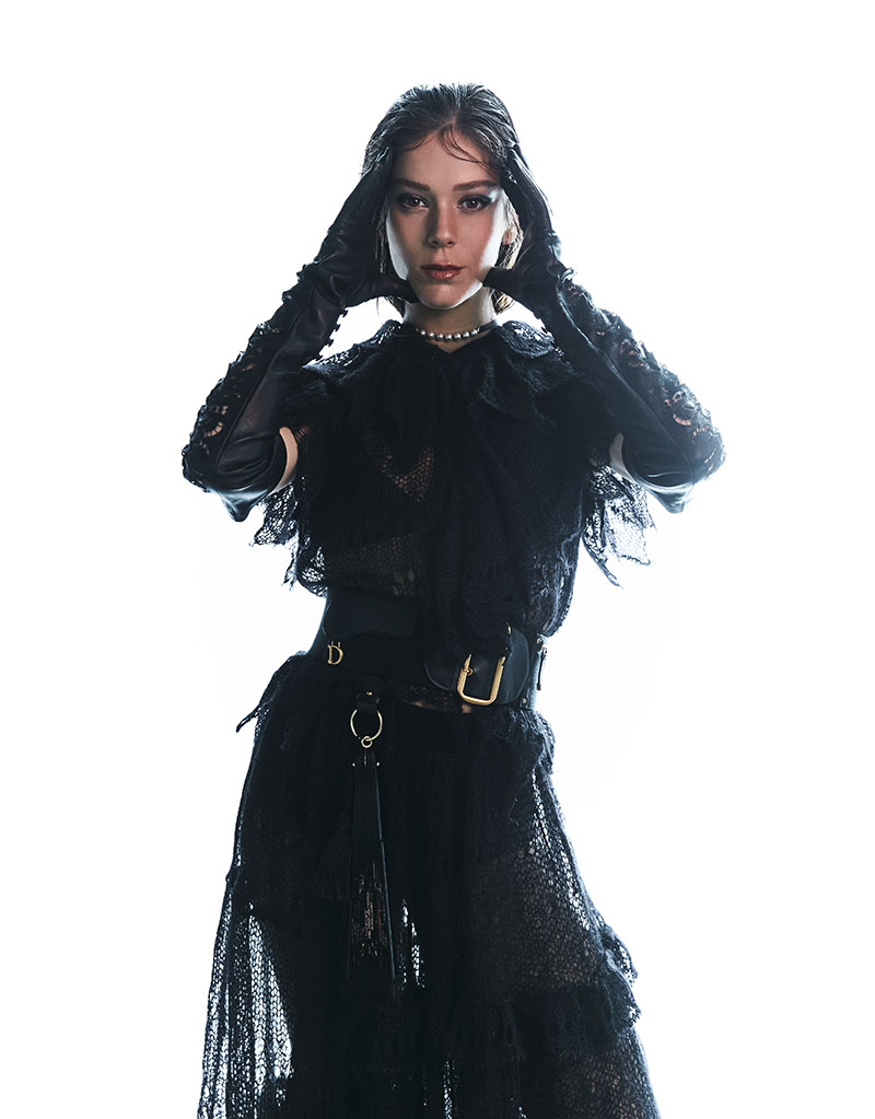 Georgina Amorós se pone flamenca con Dior