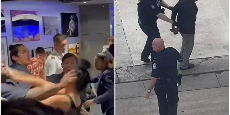 Una mujer murió al caer de un crucero y se generó un escándalo a bordo con los pasajeros