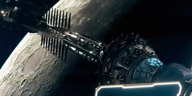 Ilustración de una futura nave espacial de largo alcance