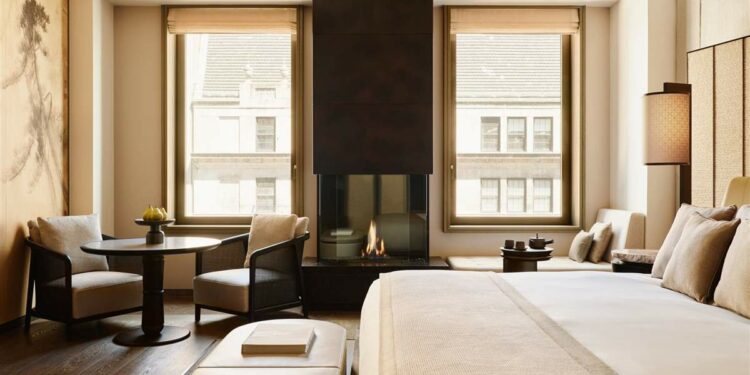 Así se duerme en la habitación más cara de Nueva York