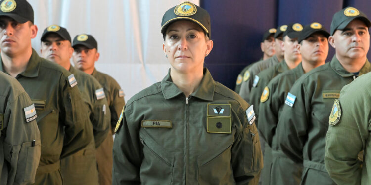 Capitana Valeria Pía, primer mujer jefa de una estación científica en la Antártida. (Fernando Calzada)