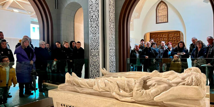 Casi 4.000 visitantes en el Mausoleo de los Amantes de Teruel este puente de diciembre
