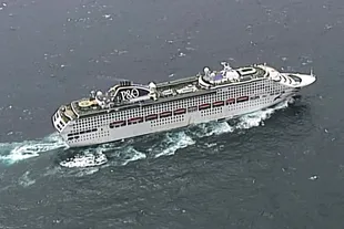 El Pacific Explorer de P&O tiene capacidad para casi 2000 personas