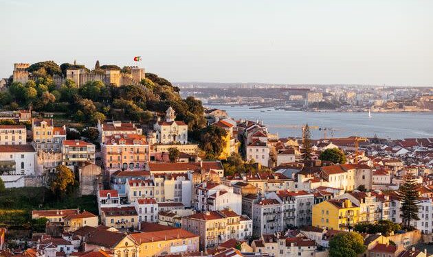 Vista panorámica de Lisboa desde uno de sus miradores.