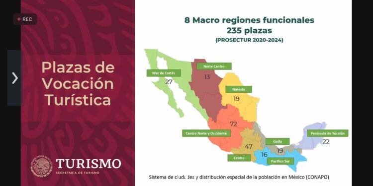 Sectur avanza en innovación tecnológica con la plataforma “Digitalización Regional de las Plazas de Vocación Turística en México”