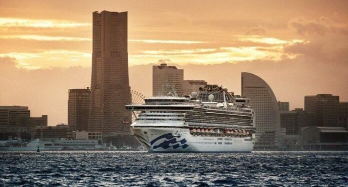 El crucero Diamond Princess pasará la temporada completa en Japón en 2023