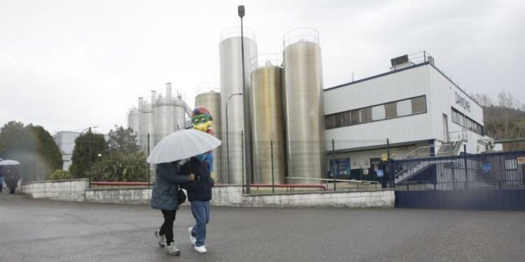 El grupo Arla estudia la compra de la fábrica de Danone en Salas