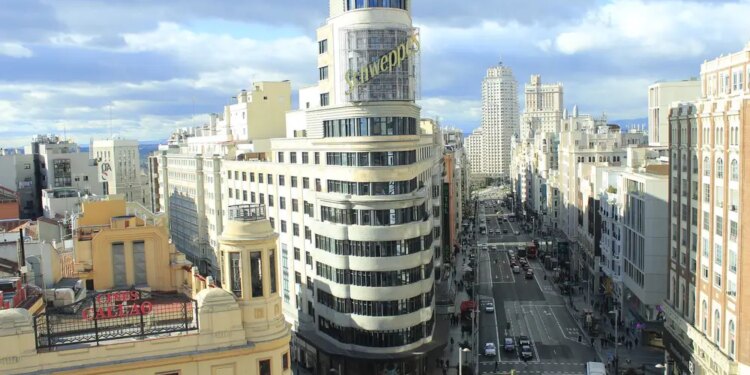 Gran Vía, en Madrid