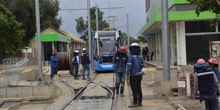 El tren retorna a Quillacollo; usuarios piden viajes diarios