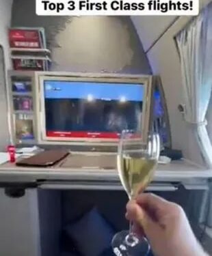 El instagramer que maneja la cuenta will.luxury travel se dedica a viajar en las primeras clases de aviones, trenes y cruceros