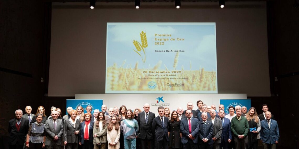 Empresas y voluntarios, reconocidos por los Bancos de Alimentos en los premios 'Espiga de Oro'