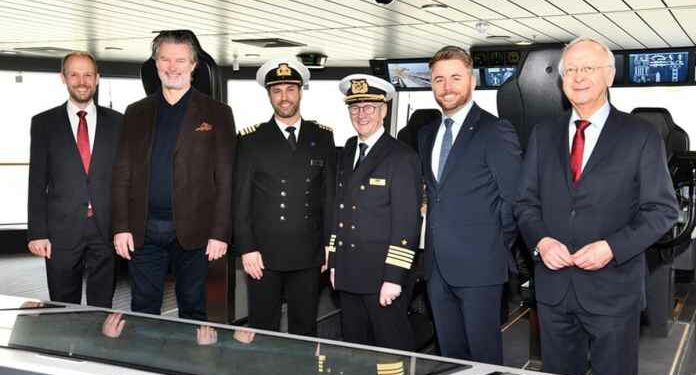 Entregado oficialmente el crucero Arvia a P&O Cruises