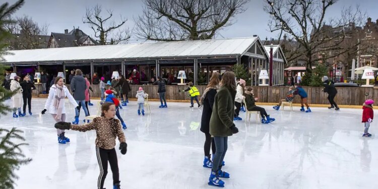 Pista de hielo en Amsterdam