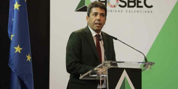 El presidente de la Diputación, Carlos Mazón.