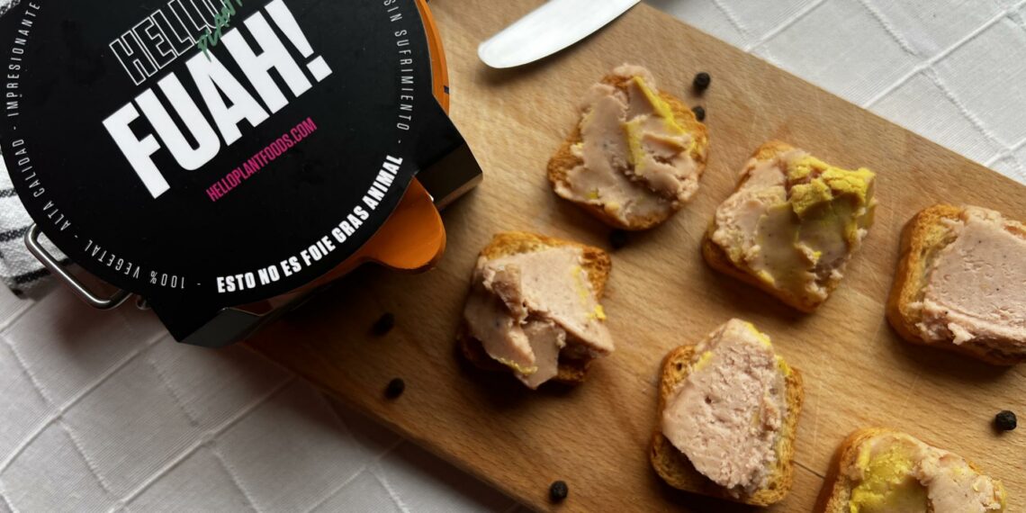 Hello Plant Foods lanza Fuah!, la primera alternativa hiperrealista y vegana al foie gras animal