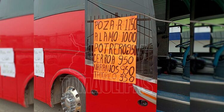 Hoy Tamaulipas - Tamaulipas Autobuses particulares ofrecen viajes a Veracruz desde Reynosa