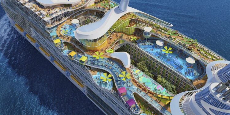 El magnífico Icon  of the Seas de Royal Caribbean.