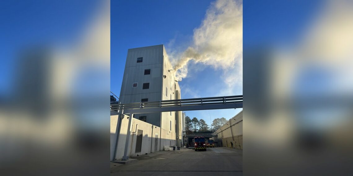 Incendio en molino de Olé Foods en Gwinnett por una falla técnica