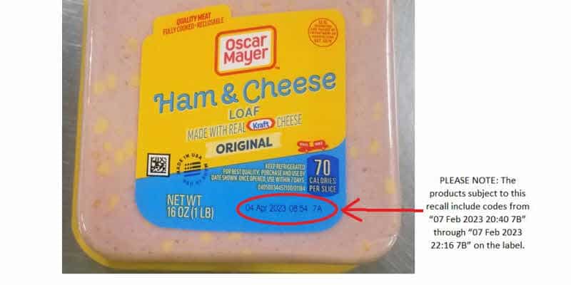 Kraft Heinz Foods Company retira productos de pan de queso
