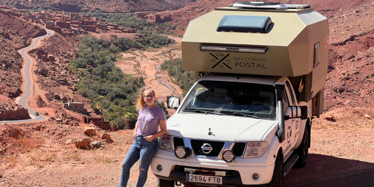 Puerto de Tizi n'Tichka en Marruecos.