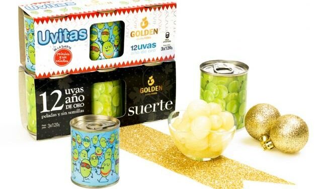 Las 12 uvas de Golden Foods como elemento clave en nochevieja